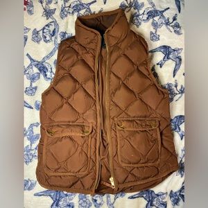 J Crew Vest in Brown size small